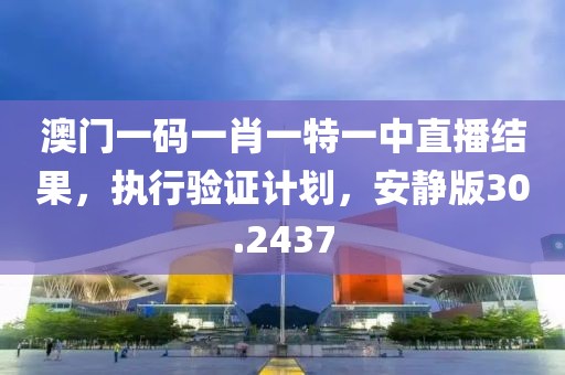 澳门一码一肖一特一中直播结果，执行验证计划，安静版30.2437