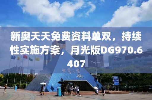 新奥天天免费资料单双，持续性实施方案，月光版DG970.6407