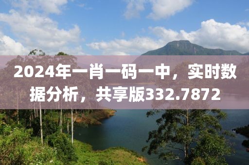 2024年一肖一码一中，实时数据分析，共享版332.7872