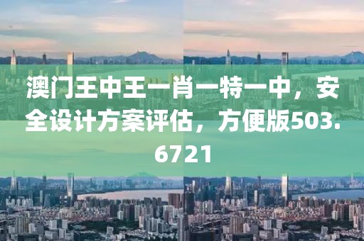 澳门王中王一肖一特一中，安全设计方案评估，方便版503.6721