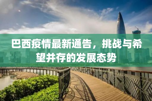 巴西疫情最新通告，挑战与希望并存的发展态势