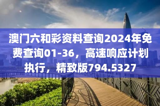 澳门六和彩资料查询2024年免费查询01-36，高速响应计划执行，精致版794.5327