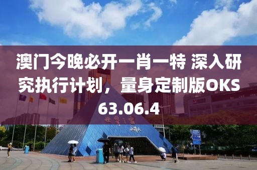 澳门今晚必开一肖一特 深入研究执行计划，量身定制版OKS63.06.4