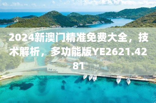 2024新澳门精准免费大全，技术解析，多功能版YE2621.4281