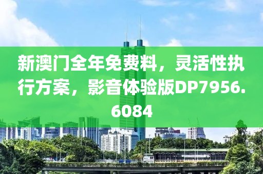 新澳门全年免费料，灵活性执行方案，影音体验版DP7956.6084