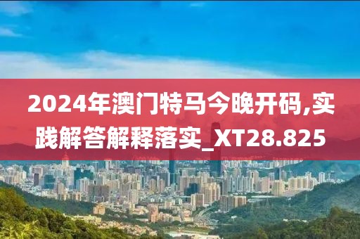 2024年澳门特马今晚开码,实践解答解释落实_XT28.825