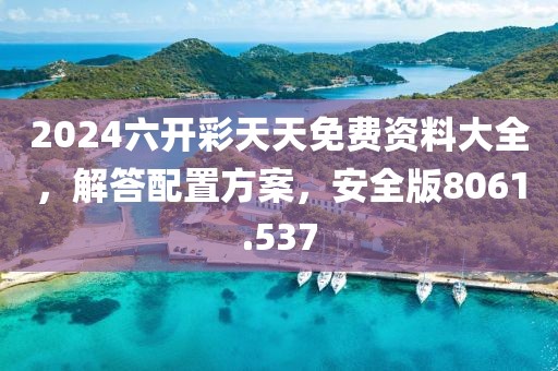 2024六开彩天天免费资料大全，解答配置方案，安全版8061.537