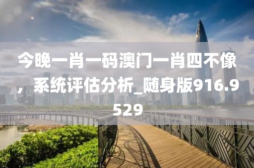 今晚一肖一码澳门一肖四不像，系统评估分析_随身版916.9529
