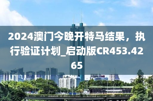 2024澳门今晚开特马结果，执行验证计划_启动版CR453.4265