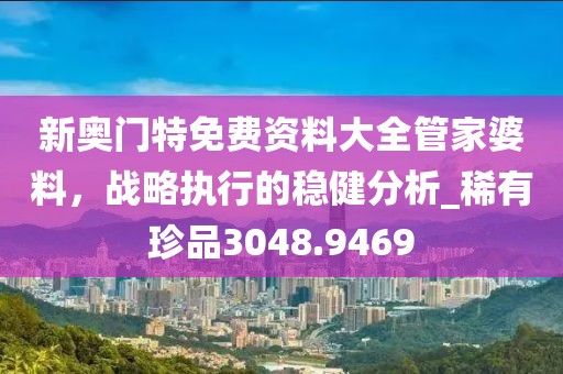 新奥门特免费资料大全管家婆料，战略执行的稳健分析_稀有珍品3048.9469