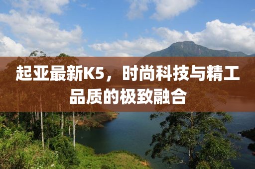 起亚最新K5，时尚科技与精工品质的极致融合