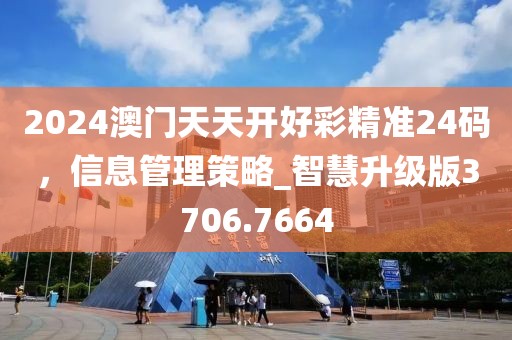 2024澳门天天开好彩精准24码，信息管理策略_智慧升级版3706.7664