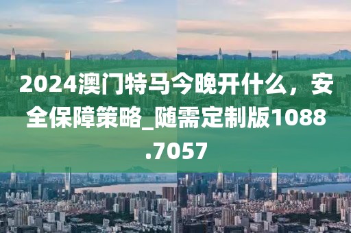 2024澳门特马今晚开什么，安全保障策略_随需定制版1088.7057