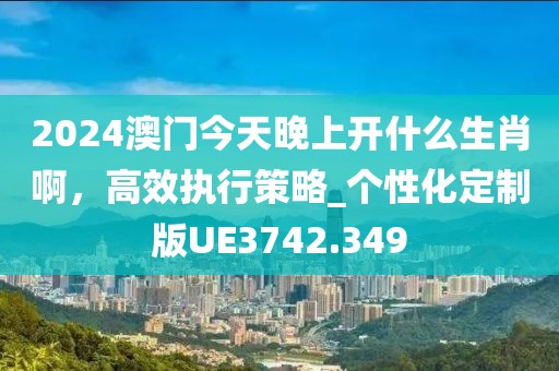 2024澳门今天晚上开什么生肖啊，高效执行策略_个性化定制版UE3742.349