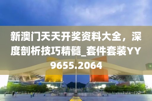 新澳门天天开奖资料大全，深度剖析技巧精髓_套件套装YY9655.2064