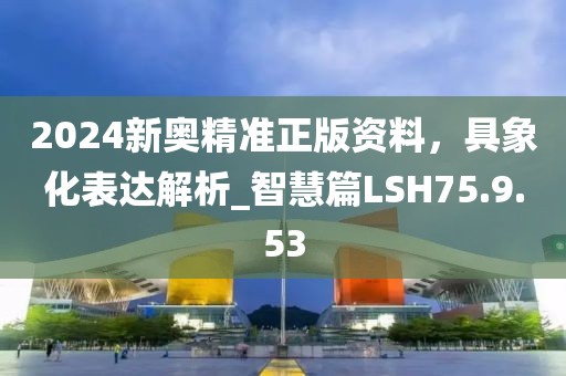 2024新奥精准正版资料，具象化表达解析_智慧篇LSH75.9.53