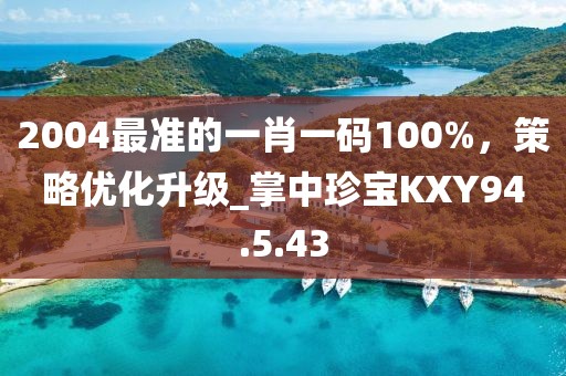 2004最准的一肖一码100%，策略优化升级_掌中珍宝KXY94.5.43