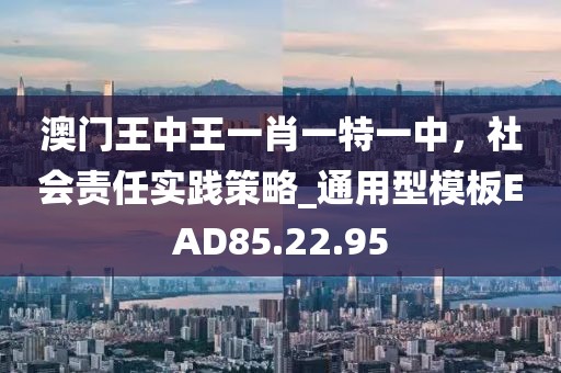 澳门王中王一肖一特一中，社会责任实践策略_通用型模板EAD85.22.95