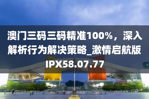 澳门三码三码精准100%，深入解析行为解决策略_激情启航版IPX58.07.77