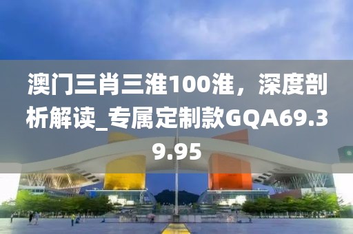 澳门三肖三淮100淮，深度剖析解读_专属定制款GQA69.39.95