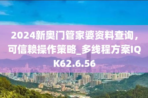 2024新奥门管家婆资料查询，可信赖操作策略_多线程方案IQK62.6.56