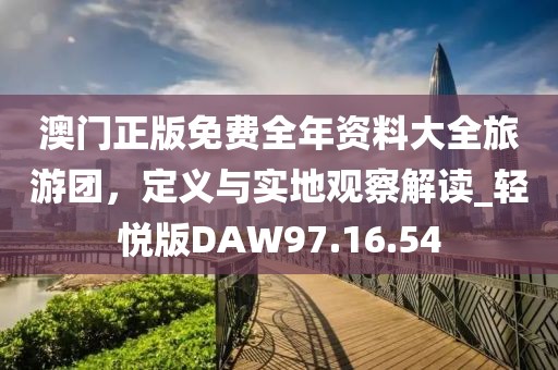 澳门正版免费全年资料大全旅游团，定义与实地观察解读_轻悦版DAW97.16.54
