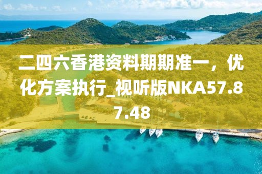 二四六香港资料期期准一，优化方案执行_视听版NKA57.87.48