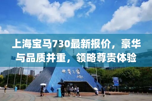 上海宝马730最新报价，豪华与品质并重，领略尊贵体验