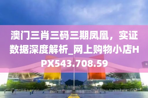 澳门三肖三码三期凤凰，实证数据深度解析_网上购物小店HPX543.708.59