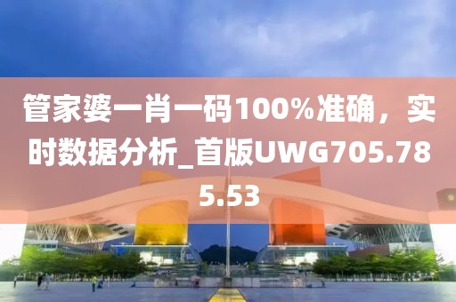 管家婆一肖一码100%准确，实时数据分析_首版UWG705.785.53