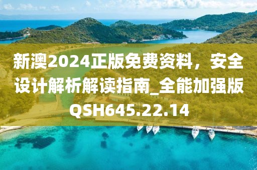 新澳2024正版免费资料，安全设计解析解读指南_全能加强版QSH645.22.14