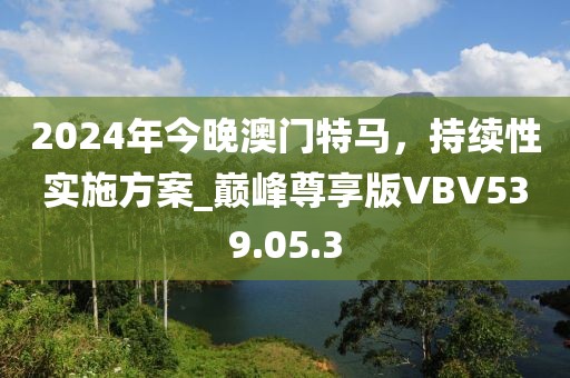 2024年今晚澳门特马，持续性实施方案_巅峰尊享版VBV539.05.3