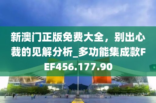 新澳门正版免费大全，别出心裁的见解分析_多功能集成款FEF456.177.90