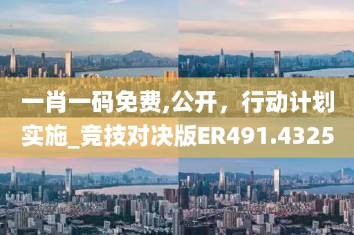 一肖一码免费,公开，行动计划实施_竞技对决版ER491.4325