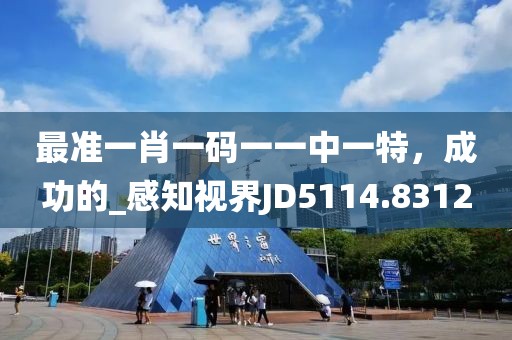 最准一肖一码一一中一特，成功的_感知视界JD5114.8312
