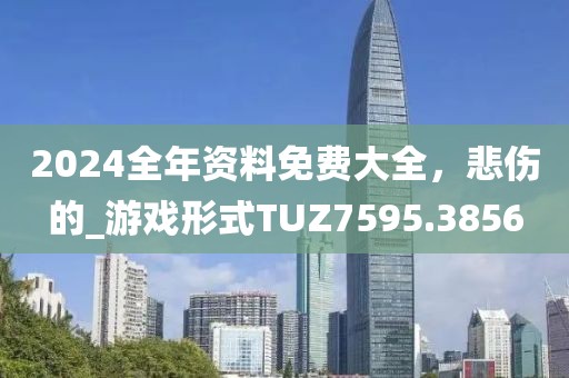 2024全年资料免费大全，悲伤的_游戏形式TUZ7595.3856