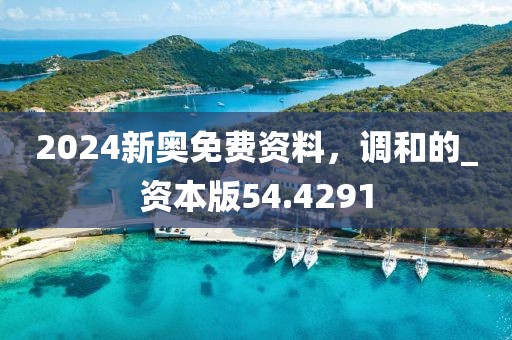 2024新奥免费资料，调和的_资本版54.4291