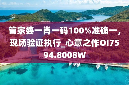 管家婆一肖一码100%准确一，现场验证执行_心意之作OI7594.8008W