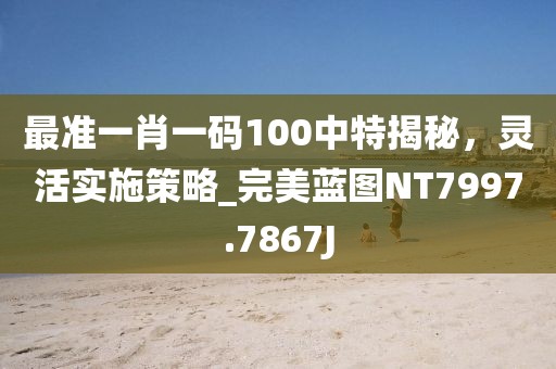 最准一肖一码100中特揭秘，灵活实施策略_完美蓝图NT7997.7867J