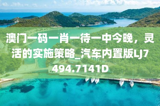 澳门一码一肖一待一中今晚，灵活的实施策略_汽车内置版LJ7494.7141D