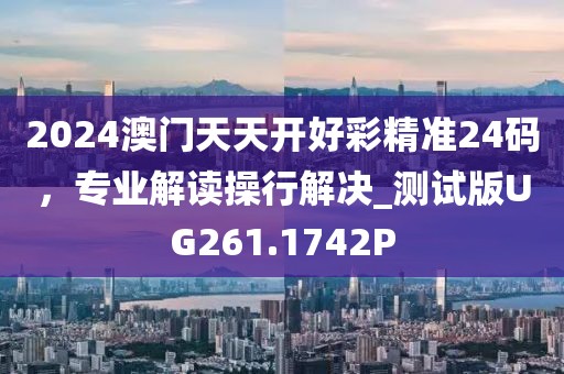 2024澳门天天开好彩精准24码，专业解读操行解决_测试版UG261.1742P