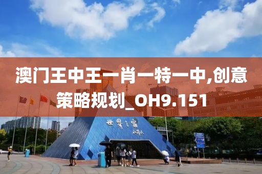 澳门王中王一肖一特一中,创意策略规划_OH9.151