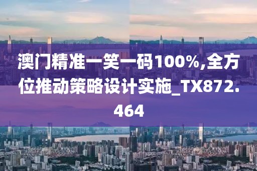 澳门精准一笑一码100%,全方位推动策略设计实施_TX872.464