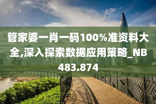 管家婆一肖一码100%准资料大全,深入探索数据应用策略_NB483.874