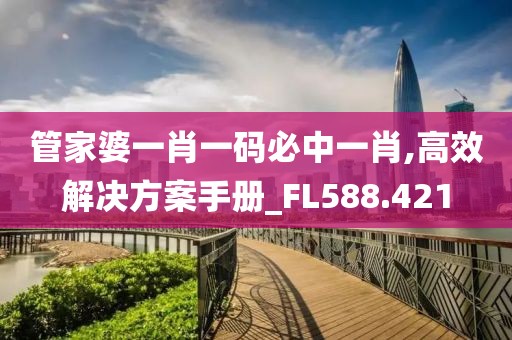 管家婆一肖一码必中一肖,高效解决方案手册_FL588.421