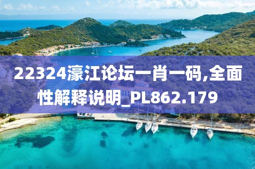 22324濠江论坛一肖一码,全面性解释说明_PL862.179