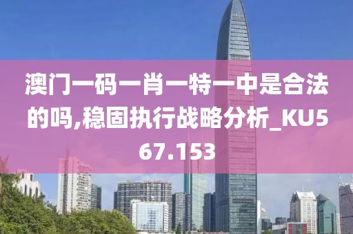 澳门一码一肖一特一中是合法的吗,稳固执行战略分析_KU567.153