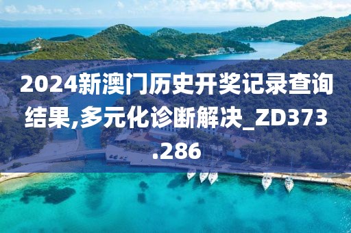 2024新澳门历史开奖记录查询结果,多元化诊断解决_ZD373.286