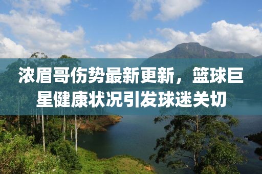 浓眉哥伤势最新更新，篮球巨星健康状况引发球迷关切