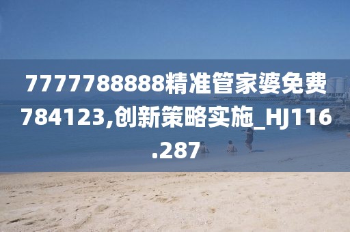 7777788888精准管家婆免费784123,创新策略实施_HJ116.287